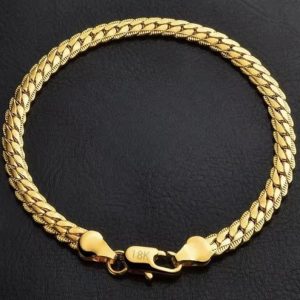 18k Gold Plated 925 Sterling Gold Bracelets