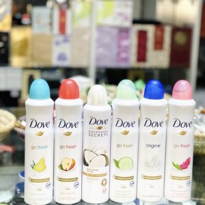 dove armpit spray